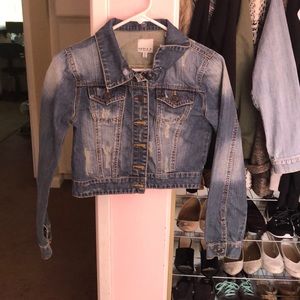 Cropped Denim Jacket